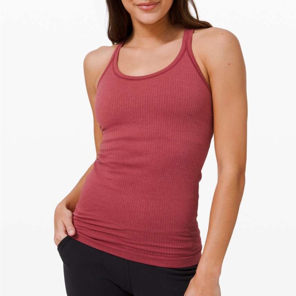 Lululemon Ebb to Street Tank - Red